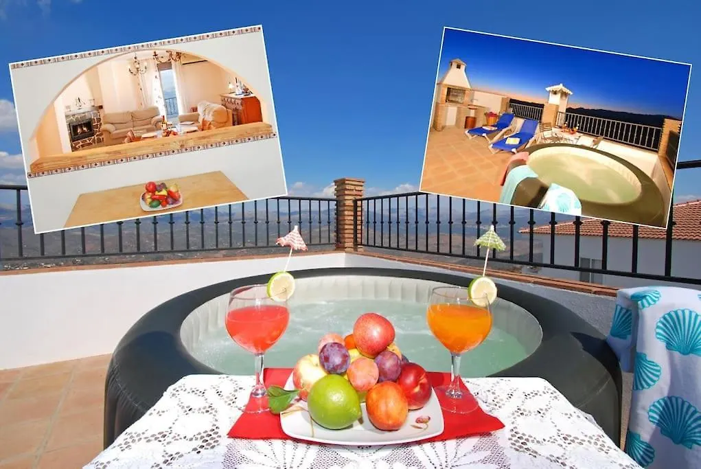Holiday home Casa Jose Comares -Beautiful Village House- Jacuzzi Included-Views-Bbq-Aircon-Wifi
